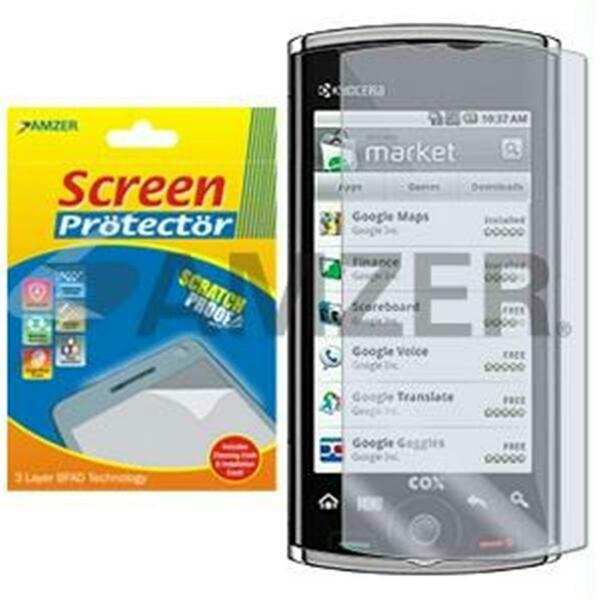 Amzer Super Clear Screen Protector with Cleaning Cloth 89171